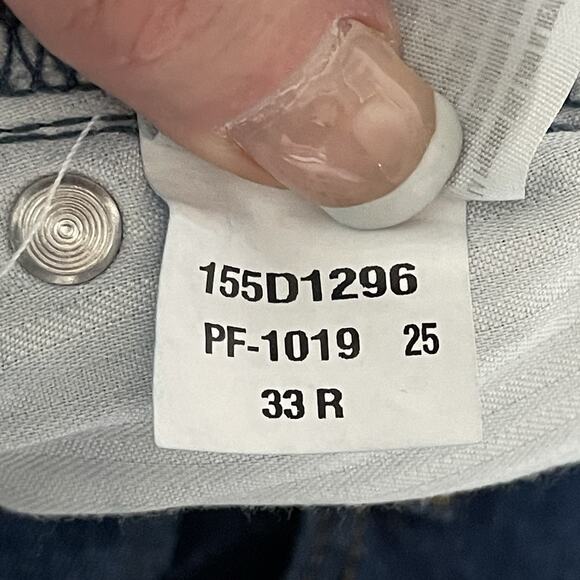 Abercrombie & Fitch The 90s Straight Women 16R Dark Blue Ultra High Rise NEW - Picture 9 of 10